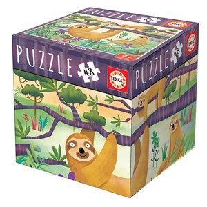 Educa (18077) - "Sloths" - 48 pezzi