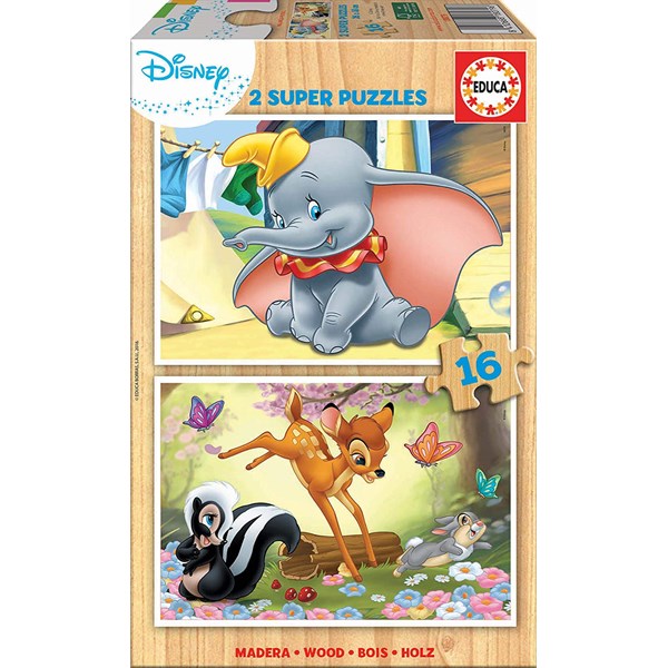 Educa (18079) - "Disney Animals" - 16 pezzi