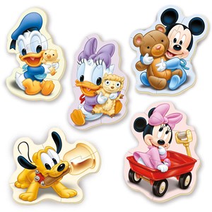 Educa (13813) - "Mickey" - 3 4 5 pezzi