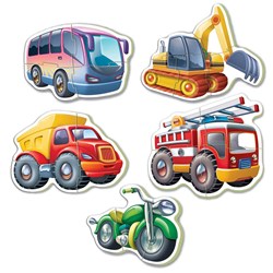 Educa (14866) - "Baby vehicles" - 3 4 5 pezzi