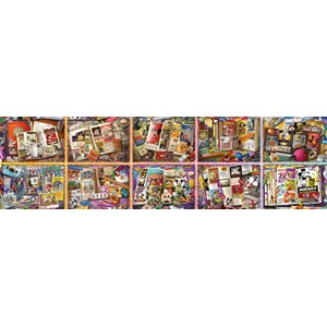 Ravensburger (17828) - "Mickey Mouse through the Years" - 40000 pezzi