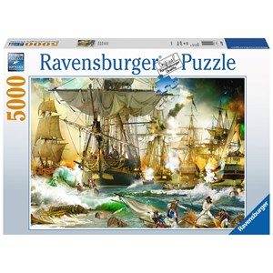 Ravensburger (13969) - "Battle on the High Seas" - 5000 pezzi