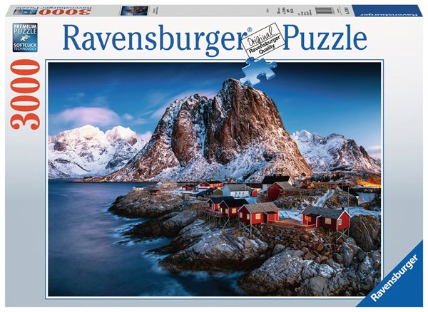Ravensburger (17081) - "Lofoten, Norway" - 3000 pezzi