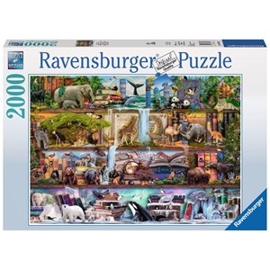 Ravensburger (16652) - Aimee Stewart: "Amazing Animal Kingdom" - 2000 pezzi