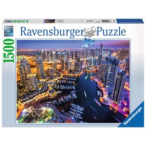 Ravensburger (16355) - "Dubai Marina" - 1500 pezzi