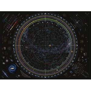 Ravensburger (16213) - "Map of the Universe" - 1500 pezzi
