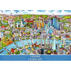 Ravensburger (19035) - "London, Landscape" - 1000 pezzi