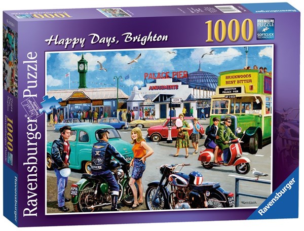 Ravensburger (19529) - "Brighton" - 1000 pezzi