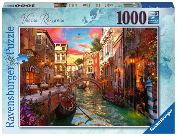 Ravensburger (15262) - "Venice Romance" - 1000 pezzi