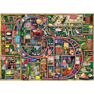 Ravensburger (15183) - Colin Thompson: "Awesome Alphabet 'C&D'" - 1000 pezzi