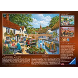 Ravensburger (19695) - "Waterside Tavern" - 1000 pezzi