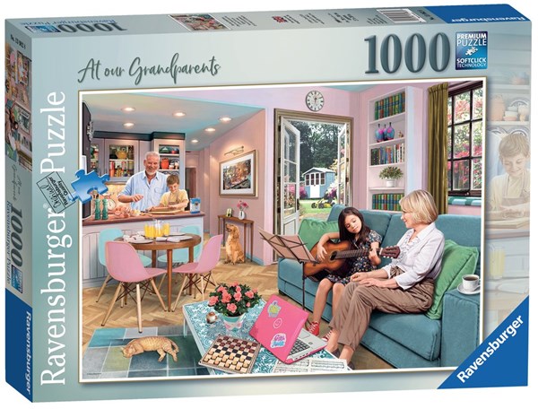 Ravensburger (13982) - "At our Grandparents" - 1000 pezzi
