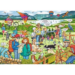 Ravensburger (19436) - "The Country Park" - 1000 pezzi