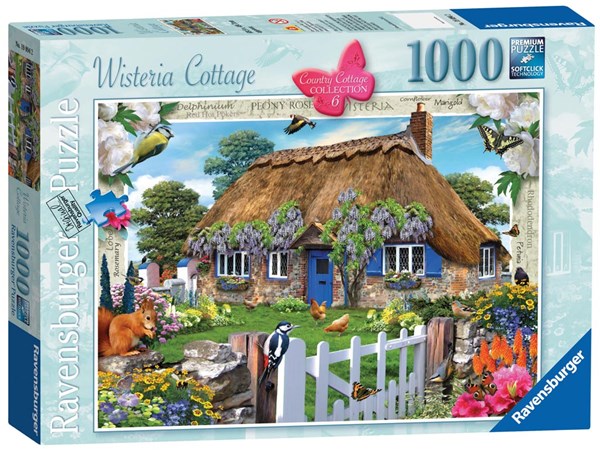 Ravensburger (19094) - Wisteria Cottage - 1000 pezzi