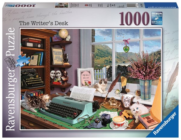 Ravensburger (15334) - "The Writer's Desk" - 1000 pezzi