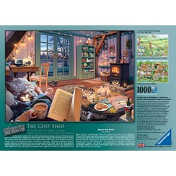 Ravensburger (15175) - "The Cosy Shed" - 1000 pezzi