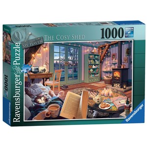 Ravensburger (15175) - "The Cosy Shed" - 1000 pezzi