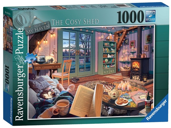 Ravensburger (15175) - "The Cosy Shed" - 1000 pezzi