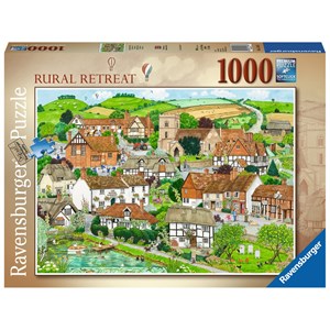 Ravensburger (15165) - "Rural Retreats" - 1000 pezzi