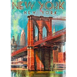 Ravensburger (19835) - "Retro New York" - 1000 pezzi