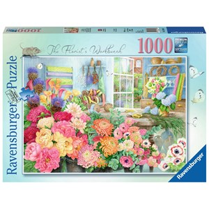 Ravensburger (15306) - "The Florist's Workbench" - 1000 pezzi