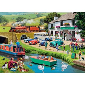 Ravensburger (15986) - "Leisure Days No 2 Exploring the Dales" - 1000 pezzi