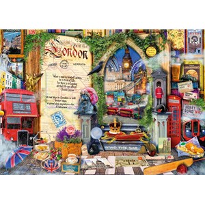 Ravensburger (19757) - "London Recollections" - 1000 pezzi