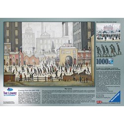 Ravensburger (19748) - L. S. Lowry: "Lowry Coming From the Mill" - 1000 pezzi