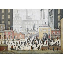 Ravensburger (19748) - L. S. Lowry: "Lowry Coming From the Mill" - 1000 pezzi