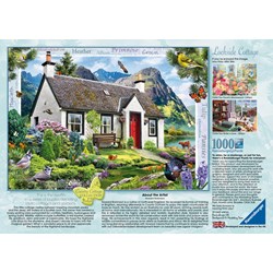 Ravensburger (15163) - "Lochside Cottage" - 1000 pezzi
