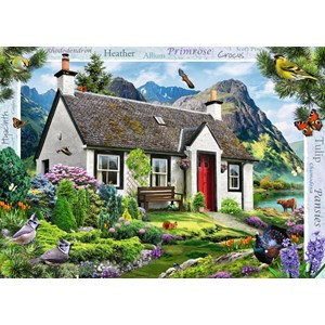 Ravensburger (15163) - "Lochside Cottage" - 1000 pezzi