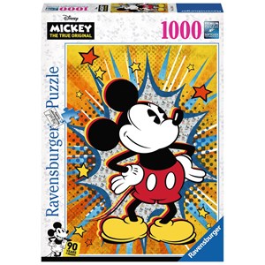 Ravensburger (15391) - "Retro Mickey Mouse" - 1000 pezzi