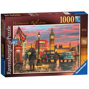 Ravensburger (19716) - "London, Westminster Reflections" - 1000 pezzi