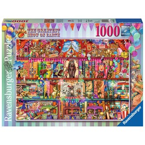 Ravensburger (15254) - "The Greatest Show on Earth" - 1000 pezzi