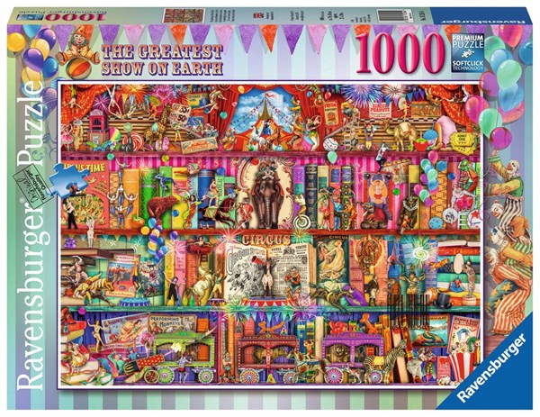 Ravensburger (15254) - "The Greatest Show on Earth" - 1000 pezzi
