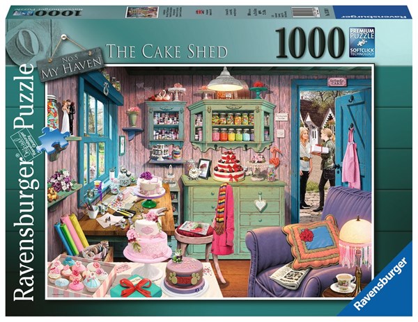 Ravensburger (15316) - "My Haven No.5, The Cake Shed" - 1000 pezzi