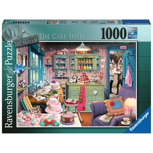 Ravensburger (15316) - "My Haven No.5, The Cake Shed" - 1000 pezzi