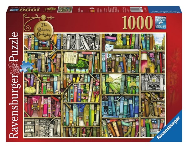 Ravensburger (19226) - Colin Thompson: "The Bizarre Bookshop" - 1000 pezzi