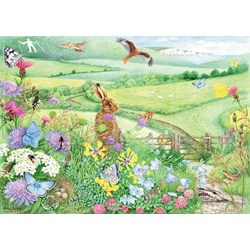 Ravensburger (15176) - Anne Searle: "Walking World, South Downs" - 1000 pezzi