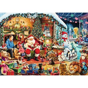 Ravensburger (15354) - "Let's Visit Santa! Limited Edition" - 1000 pezzi
