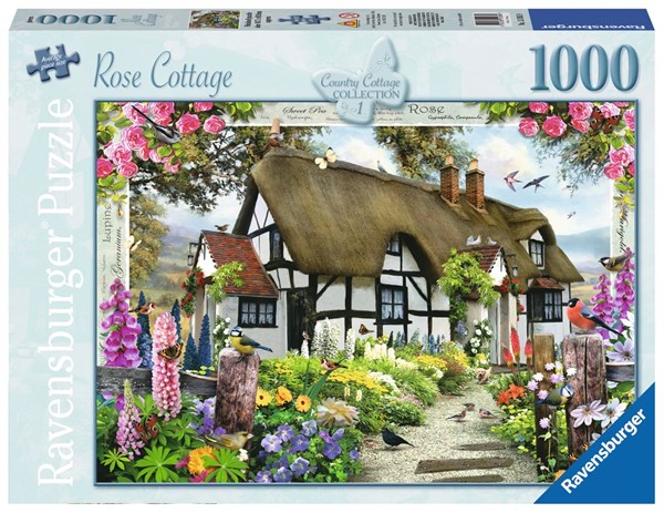 Ravensburger (15585) - "Rose Cottage" - 1000 pezzi