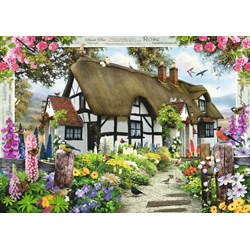 Ravensburger (15585) - "Rose Cottage" - 1000 pezzi