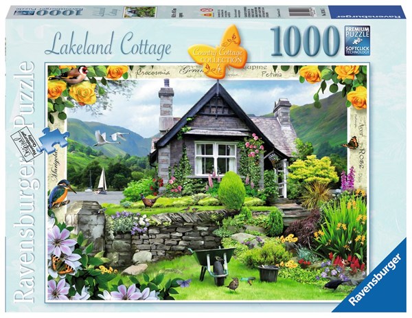 Ravensburger (19246) - "The Lakeland Cottage" - 1000 pezzi