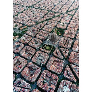 Ravensburger (15187) - "Barcelona from above" - 1000 pezzi