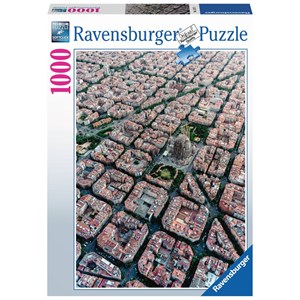 Ravensburger (15187) - "Barcelona from above" - 1000 pezzi