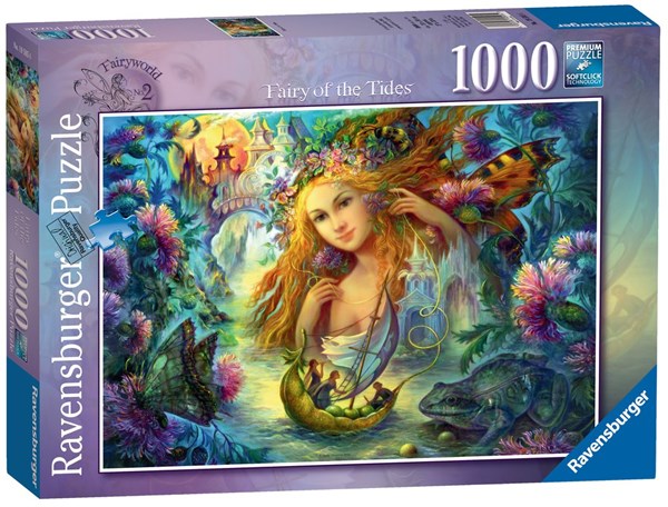 Ravensburger (19595) - "Fairyworld No.2, The Fairy of the Tides" - 1000 pezzi
