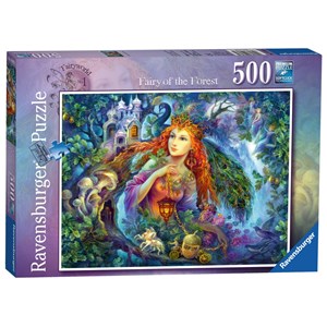 Ravensburger (14693) - "Fairy World No.1, Fairy of the Forest" - 500 pezzi