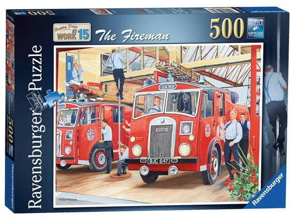 Ravensburger (14782) - Trevor Mitchell: "The Fireman" - 500 pezzi