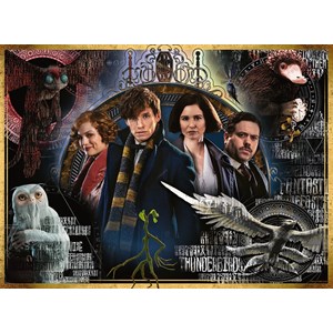 Ravensburger (14820) - "Fantastic Beasts, The Crimes of Grindelwaldr" - 500 pezzi
