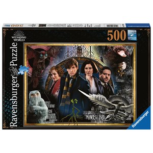 Ravensburger (14820) - "Fantastic Beasts, The Crimes of Grindelwaldr" - 500 pezzi